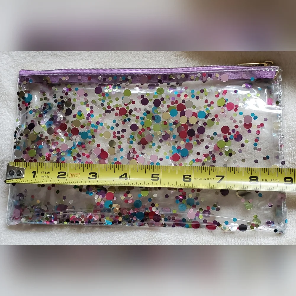 NEW Real Techniques Shimmer & Shine Makeup Brush Bag Pouch Travel - Picture 5 of 12